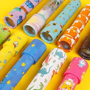 30 Pcs Classic Kaleidoscopes Vintage Kaleidoscope Favor Educational Fun Toy Return Gift for Teens Adults Birthday Party School Prize Valentine's Day Friendship Gift, 5.8 x 1.4 Inch