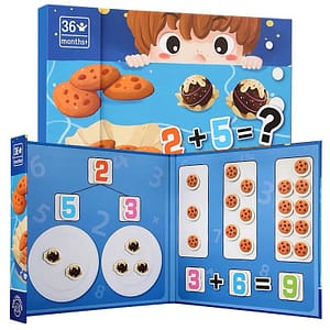 Magnetic 2-in-1 Number Decomposition Toy for Early Childhood Math Education, Suitable for Boys & Girls Ages 3-10